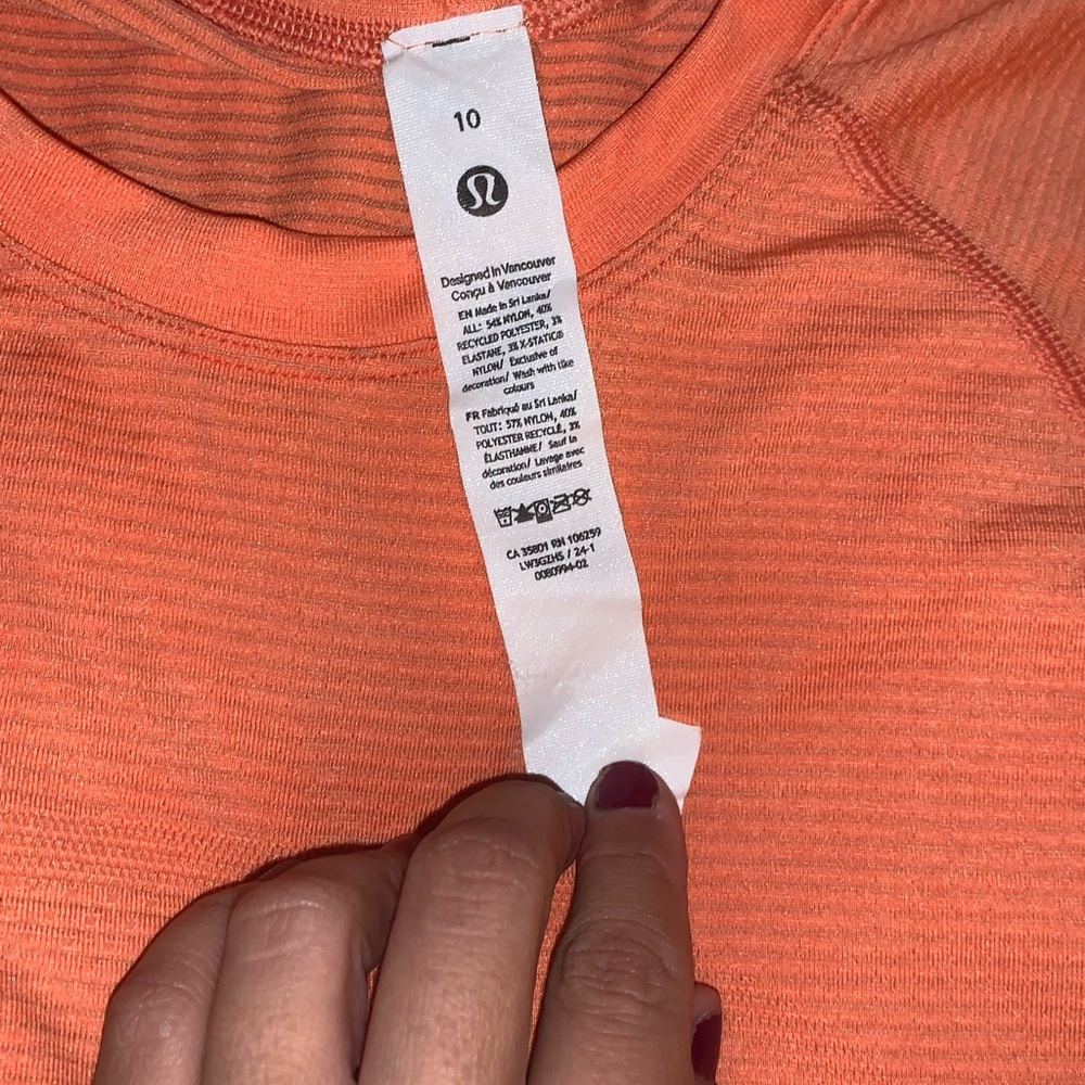 Lululemon Athletica Coral Apparel set - Picture 6 of 6